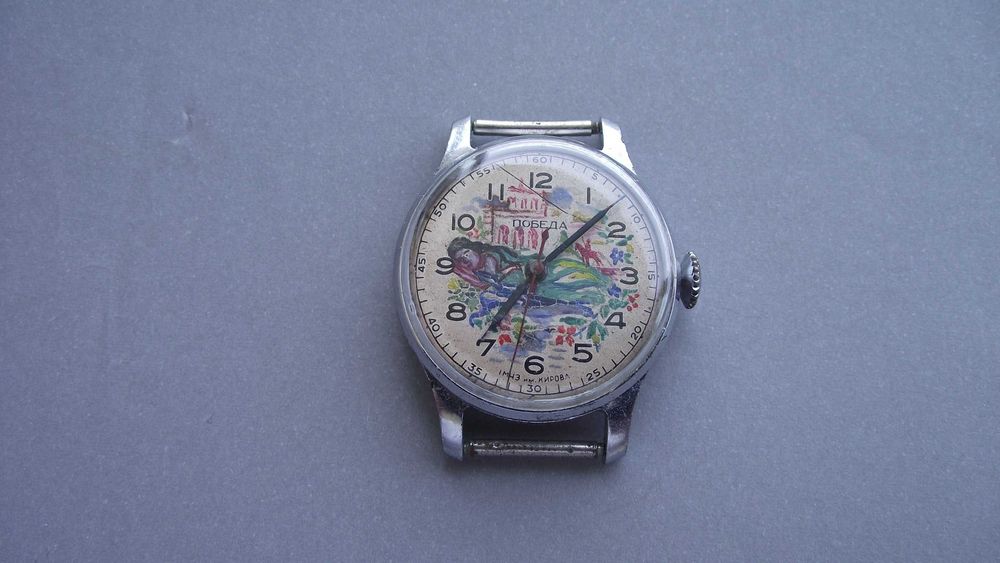 ЧАСОВНИК-ПОБЕДА-15кам.-1МЧЗ-56г.-СССР-Супер часовник