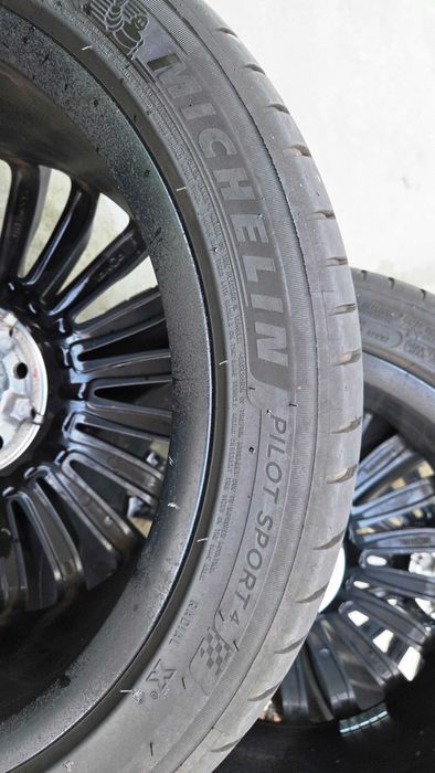 4 Оригинални алуминиеви джанти Mercedes с гуми