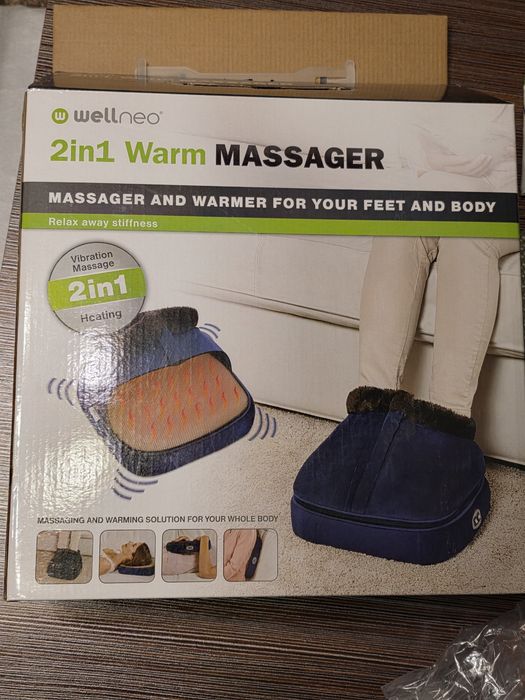 масажор Wellneo 2in1 Warm Massager