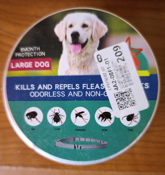 zgarda antiparazitara caini si pisici