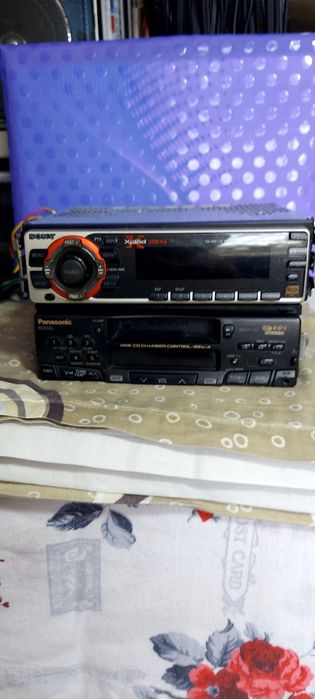 Casetofon auto  Sony cdx 4000rx Panasonic rd 555l