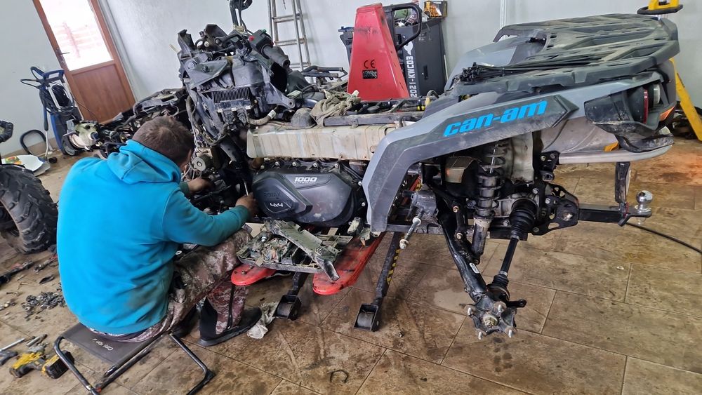 Reparatii atv // diagnoza Can Am // Service Can Am