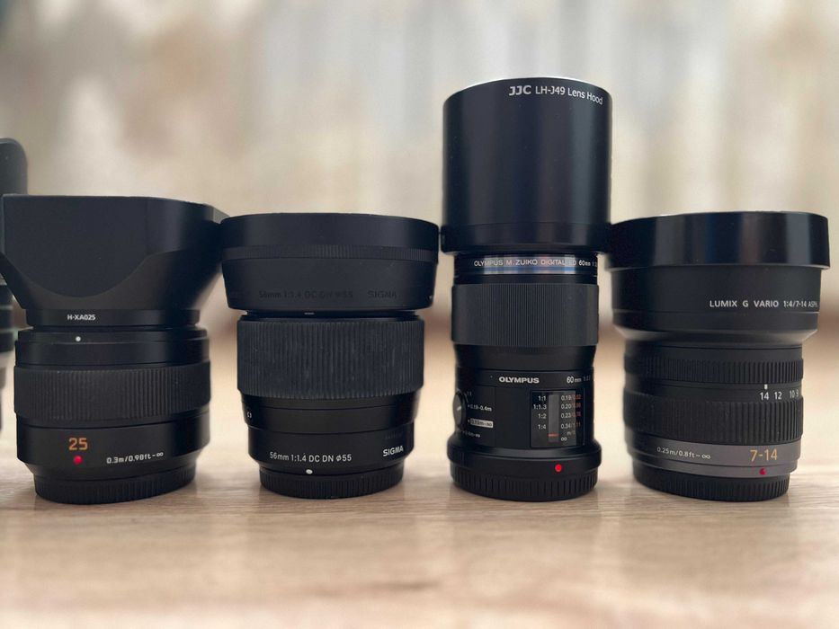 Профессиональный парк камер Lumix G9 + ТОП-оптика