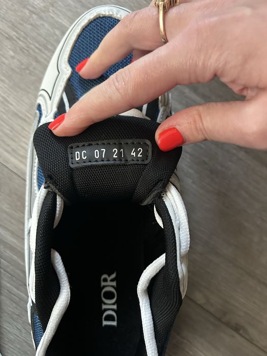 Adidasi Dior B22 White/Blue – mărime 42