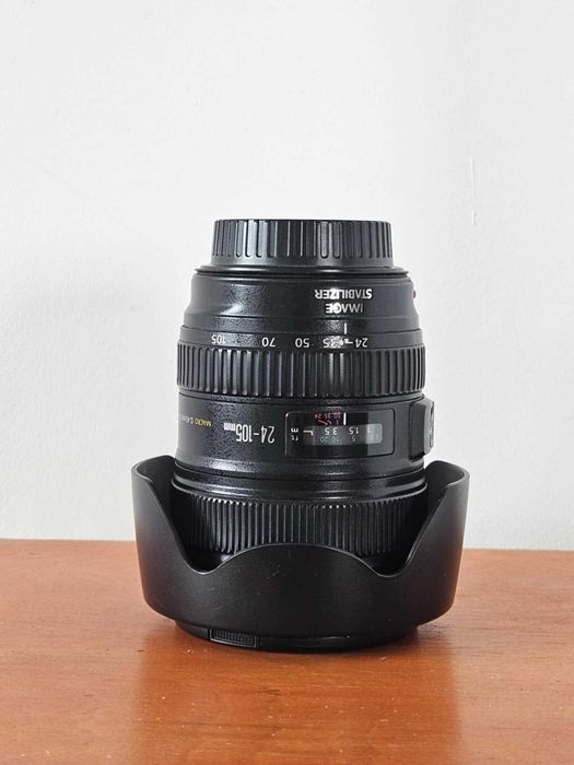 Canon 24-105 F4 с подарък два филтъра