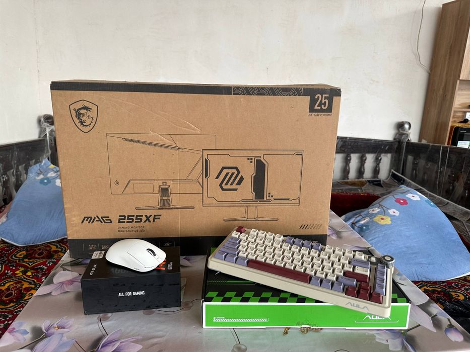 Msi 25 300hz 
Atk a9ultra
Aula f75 bonus 
189$