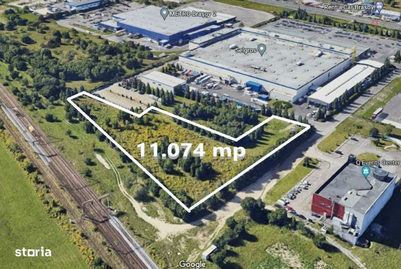 Teren Intravilan BRASOV - Zona Selgros/Metro/Jumbo - 11074 m²