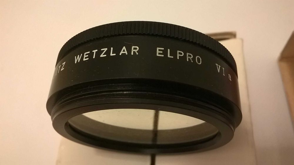 Leica obiectiv filtru aparat foto Leitz Wetzlar ELPRO 2 bucati