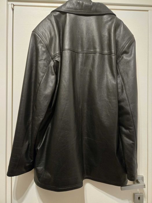 Geaca, haina, parpalac, jacheta piele naturala barbati marimea 50