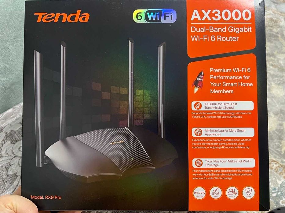 Wifi router Tenda RX9 PRO [AX3000]