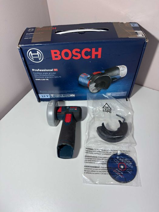 Bosch GWS 12V-76 - Polizor unghiular 76mm Brushless