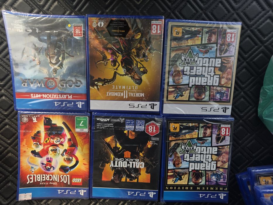 Янги ишлатилмаган дисклар ps4, ps5  Андижонда