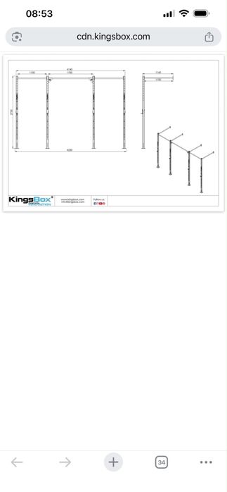 Kingsbox Royal Wall Rig