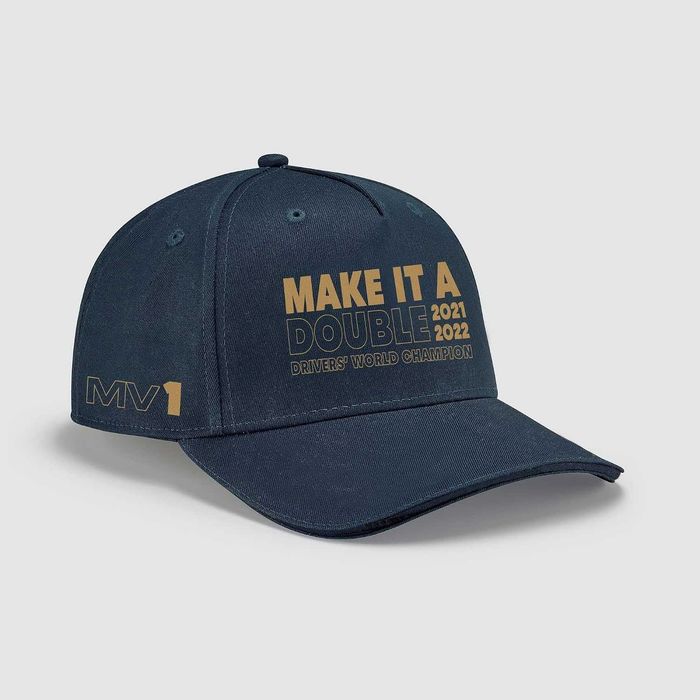 Șapcă Oracle Red Bull Racing Max Verstappen World Champion Formula 1 F1 albastră bumbac 100% reglabilă Fan MOTOR CURSE RALIU ATV AUTO Sofer Barbat