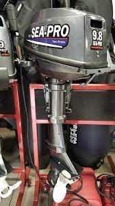 Новый мотор для лодки sea pro Tohatsu 9.8 S