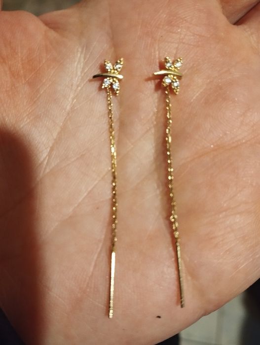 Cercei  aur  14k