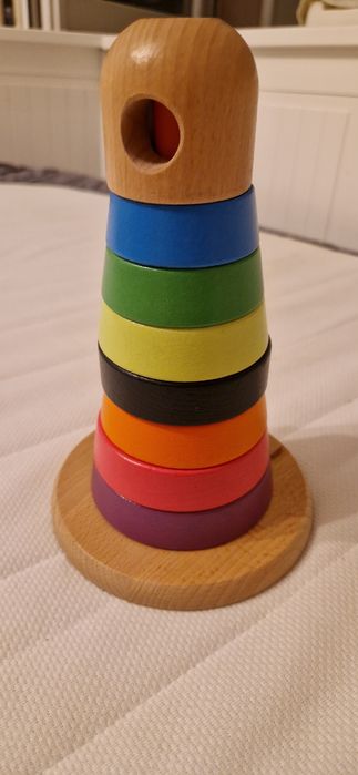 Piramida Ikea lemn