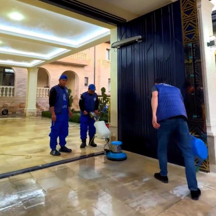 Bruschatka va kafel tozalash | Чистка брусчатки и плитки | Ташкент