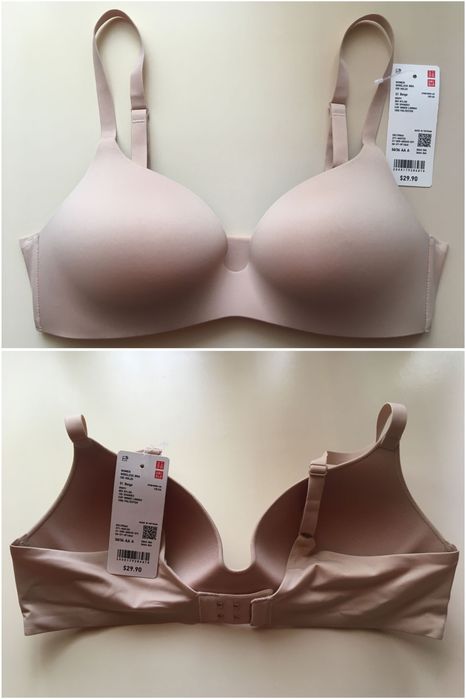 Бюстгальтер бра без косточек “Uniqlo”, 75-80A