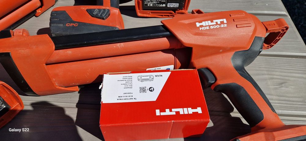 Hilti pistol de ancoră chimica