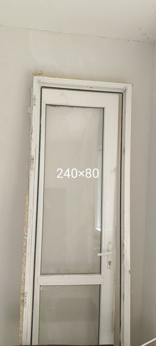 Пластик терезе есік