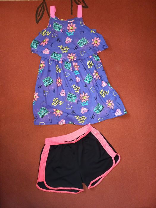 Lot tricouri,  pantaloni scurti 146_152