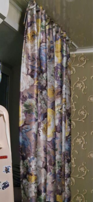 Продам шторы лен на окно