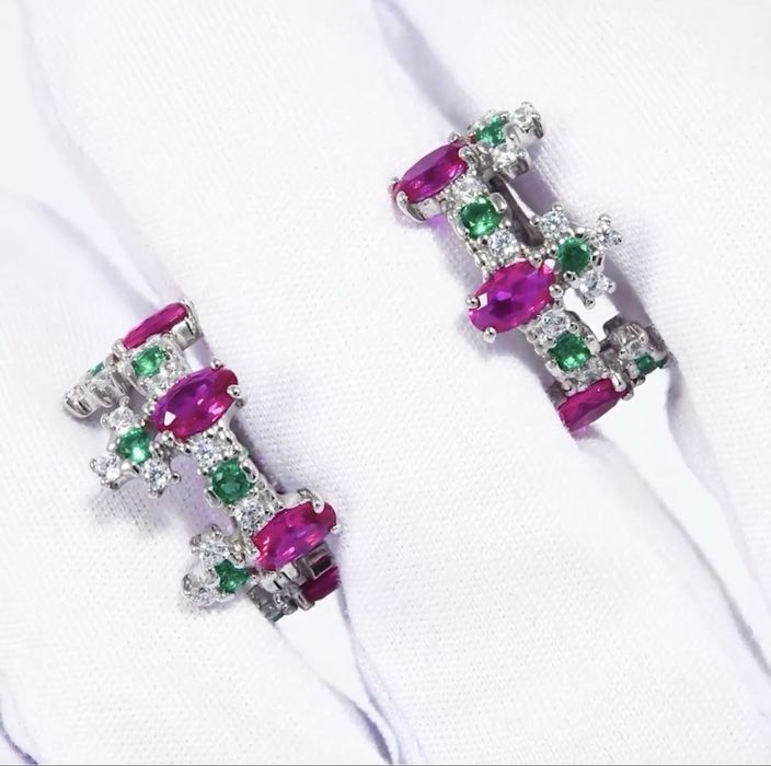 Серьги Соколов Оригинал серебро