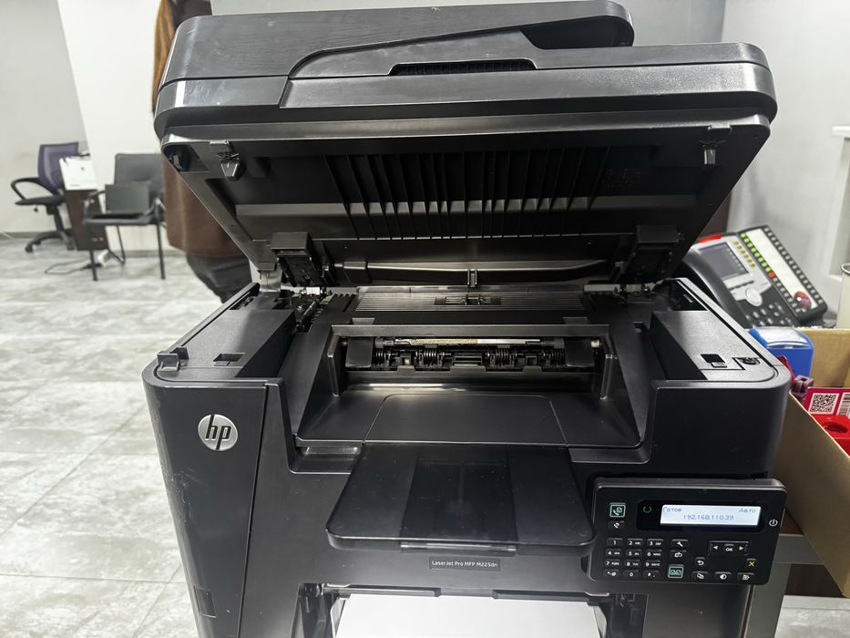 Принтер черно белый hp mfp m225dn