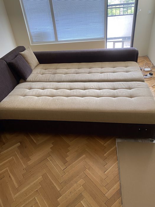 Ъглов диван - ляв