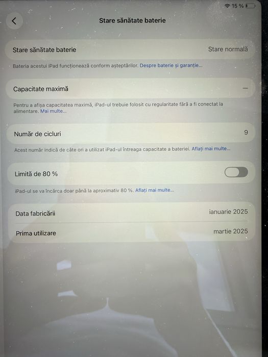 Apple iPad AIR M3 13 inch 128Gb Wifi + Cell - culoare space grey