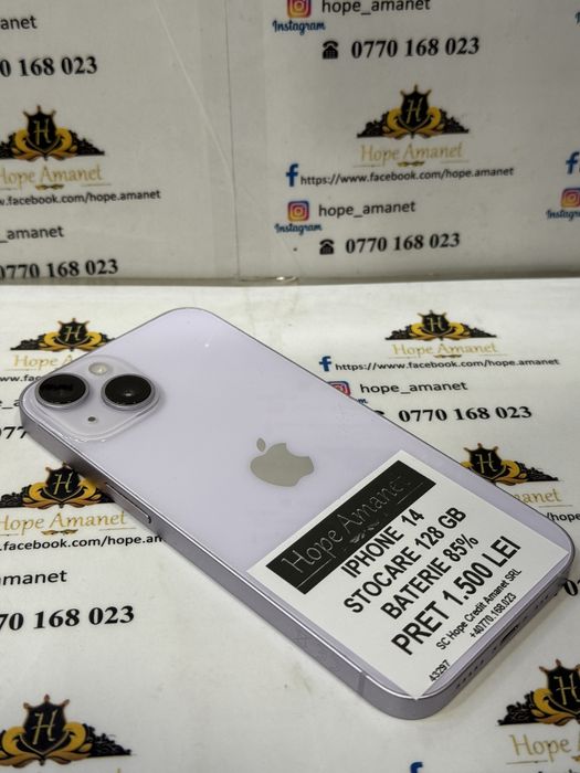 Hope Amanet P7 Iphone 14 128 Gb