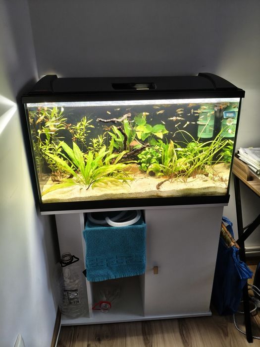 Acvariu 120 litri + stand