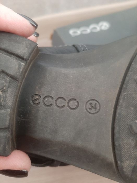 Зимние сапожки ecco