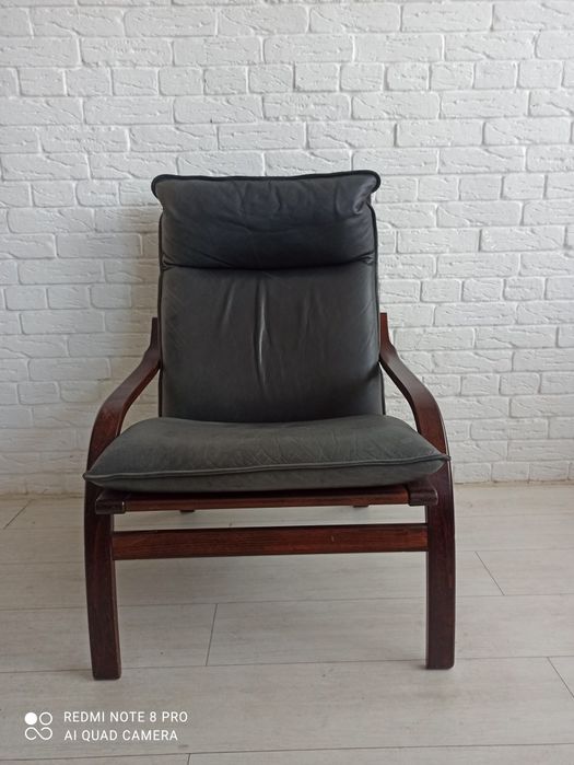 Две кожени кресла Mid - Century Modern Morgens Hansen ПРОМОЦИЯ