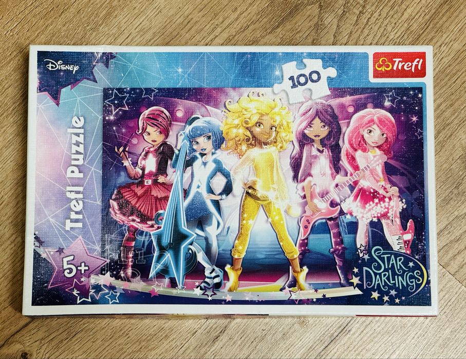 Disney Star Darlings детски пъзел 100 части – като нов, подарък, 5+