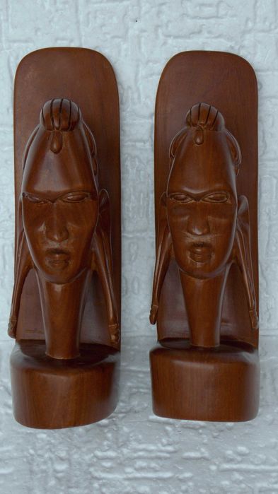 opritor carti raft biblioteca statueta sculptura lemn arta veche