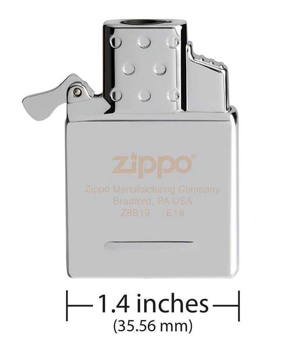 Bricheta Zippo SingleTorch Butane Lighter Gaz Model Z8A19 Silver noua