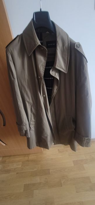 Trench Trenci jacheta barbati ploaie 54 L XL ca nou