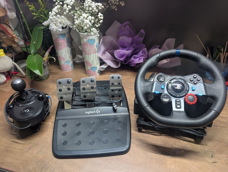 Руль Logitech G29 c КПП (LDFC)