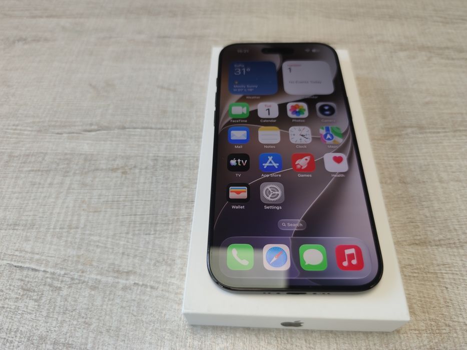 Като НОВ! Apple iPhone 17 Air 256GB 100% batt. 2г. Гаранция!