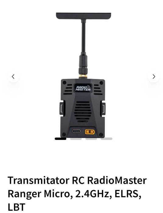Transmitator RC RadioMaster Ranger Micro, 2.4GHz, ELRS, LBT