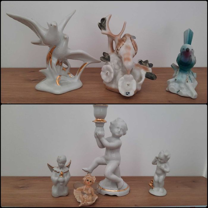 Bibelouri portelan si cescute ceai/cafea