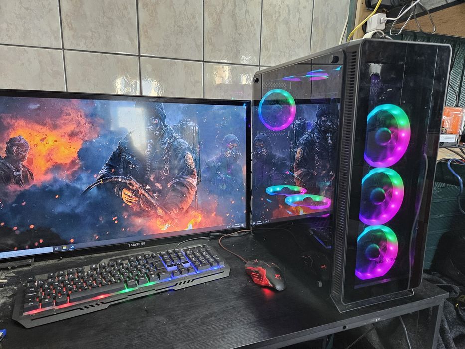 Unitate PC Gaming i5 6600K video 4GB GTX 1050TI 16GB RAM SSD