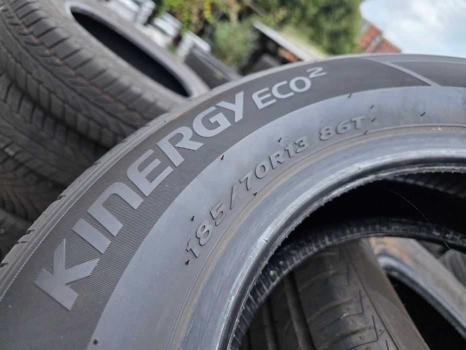 4бр Като нови летни гуми 185 70 13 - Hankook