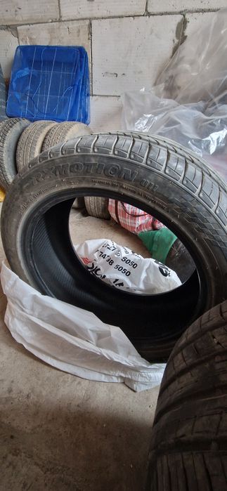 Шины 245/45/18 пара с минимальным пробегом