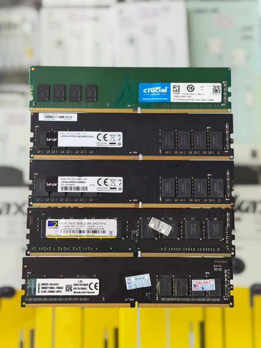 DDR4 8GB Ram Ozu 2100/2400/2666