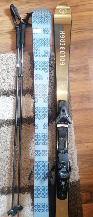 Ски Goldbergh Volant Champagne 155 см. Ръчно направени и номерирани.