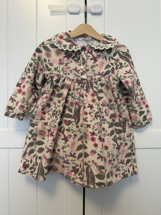 Lot 3 rochii Zara, Reserved si Pepco, cu maneci lungi, 98 cm, 2-3 ani