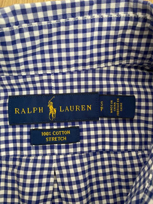 RALPH LAUREN-camasa in stare impecabila, in carouri pentru barbati,S/P